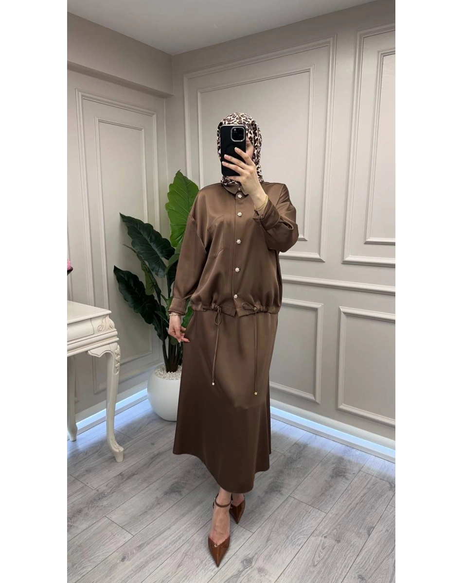 Ghisa 3610C3384 Kahve Ceket