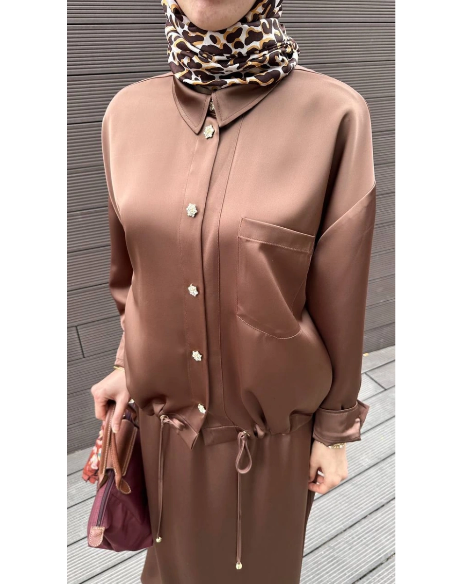 Ghisa 3610C3384 Kahve Ceket