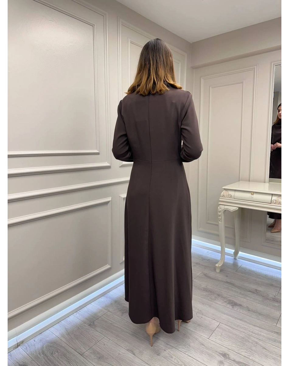 Ghisa 3610E4329 Kahverengi Elbise