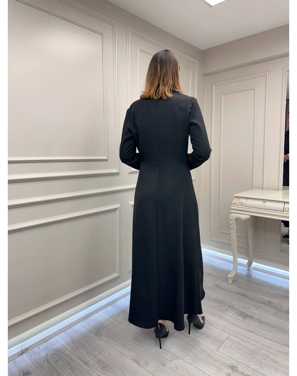 Ghisa 3610E4329 Siyah Elbise