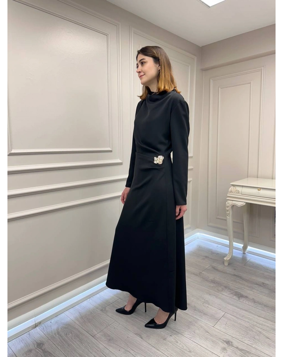 Ghisa 3610E4329 Siyah Elbise