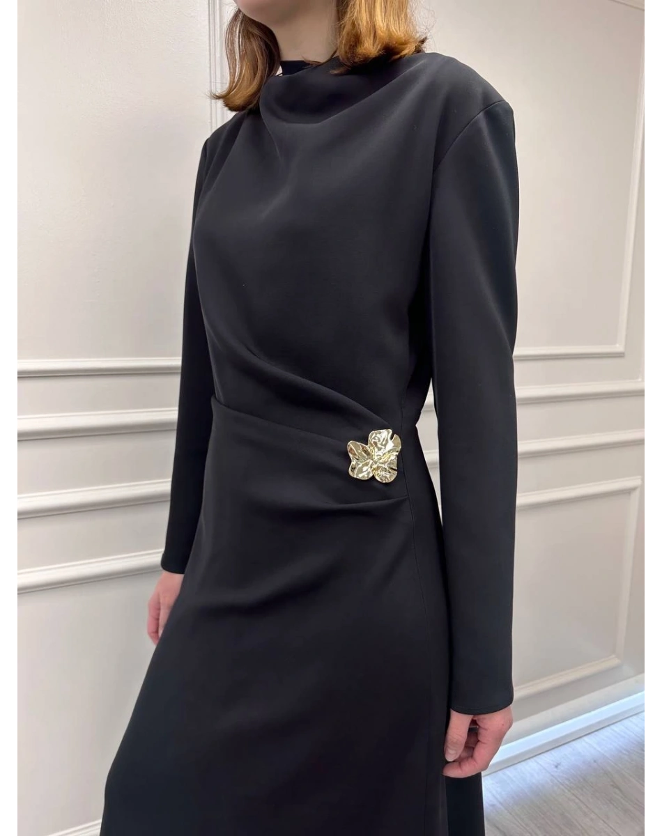 Ghisa 3610E4329 Siyah Elbise