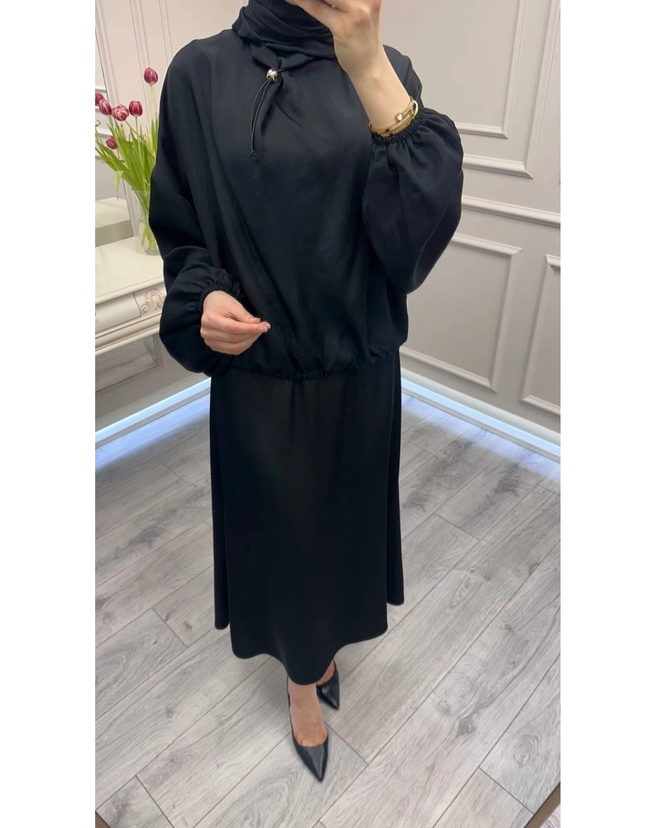 Ghisa 3610E5393 Siyah Saten Etek