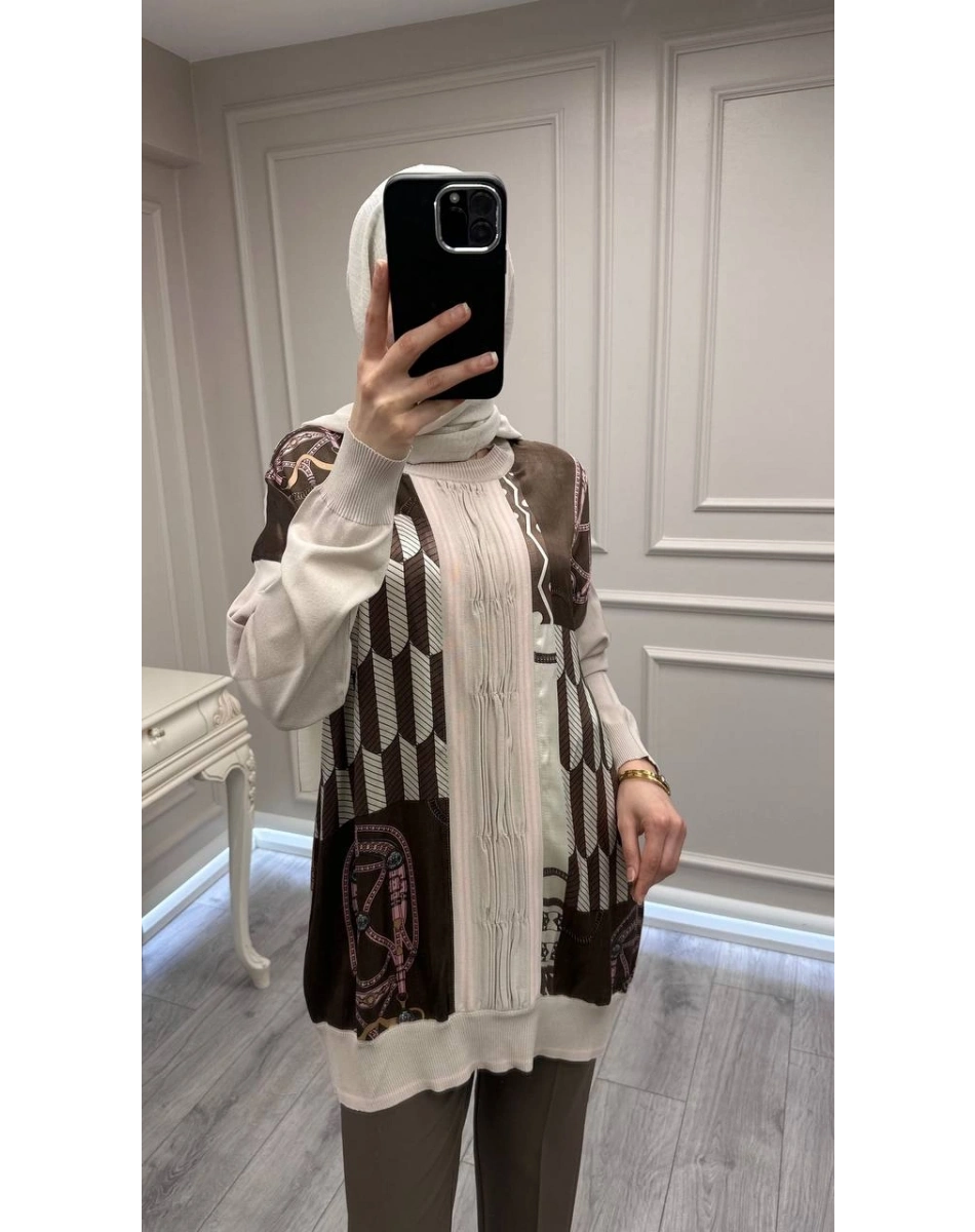 Ghisa 3630T4148 Bej Tunik