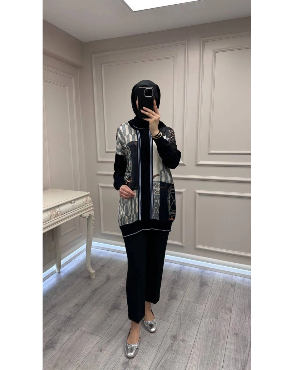 Ghisa 3630T4148 Siyah Tunik