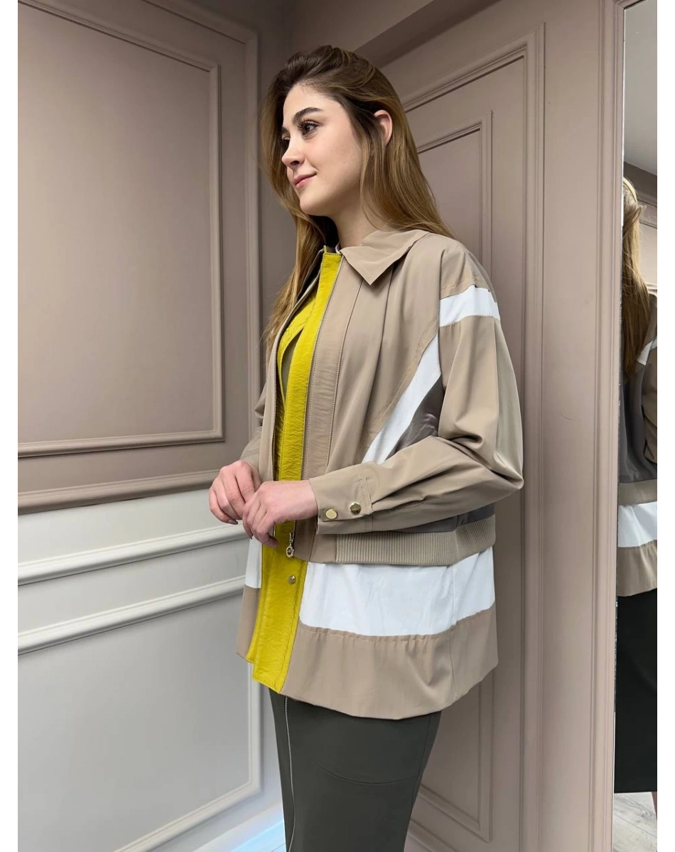 Ghisa 5KGSCKT3022 Camel Ceket