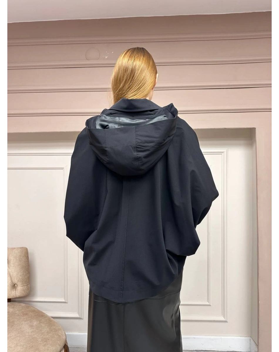 Ghisa 5KGSKAP3896 Siyah Kısa Kap