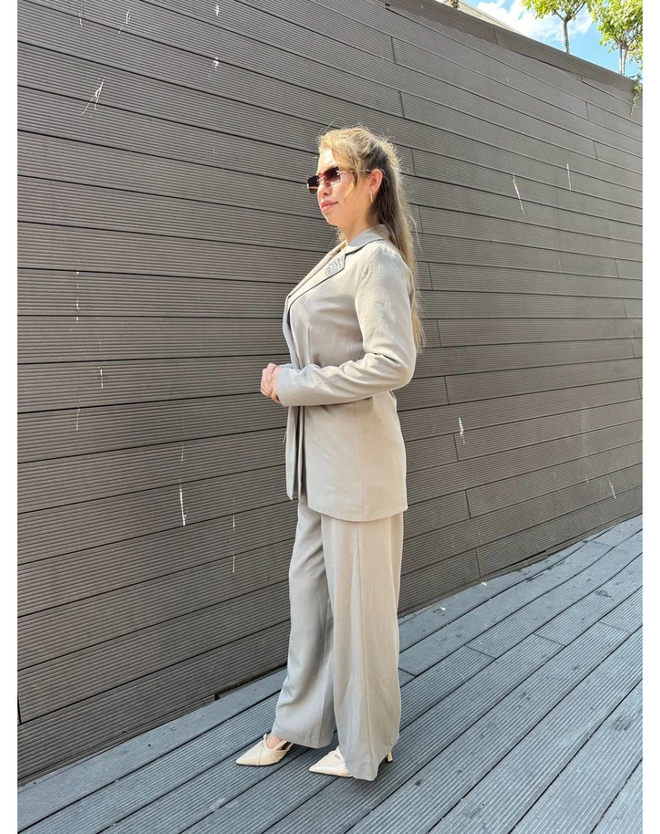 Ghisa 5KGSTKM3902 Vizon Ceketli İkili Takım