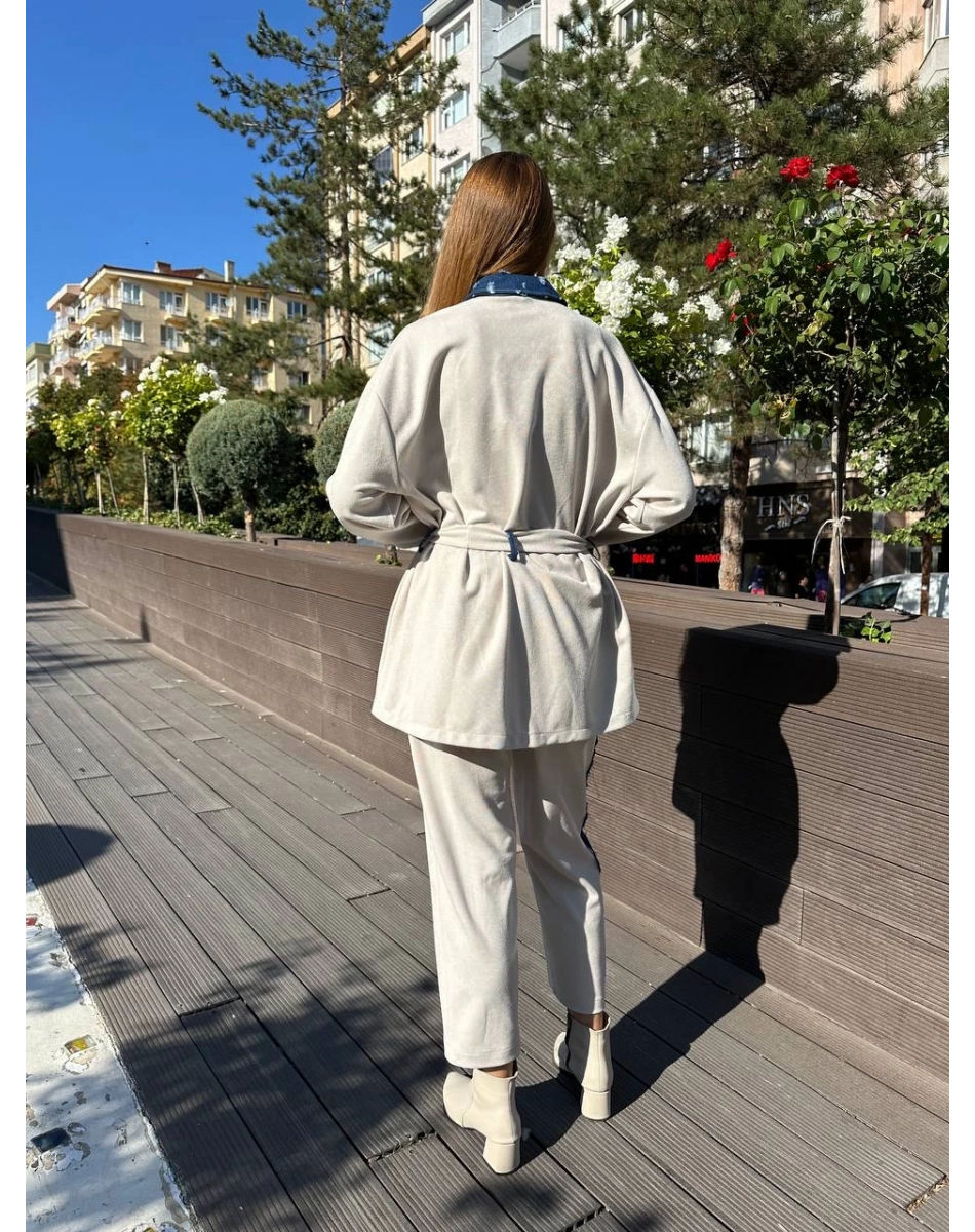 Ghisa 5KGSTKM3964 Taş Detaylı İkili Takım