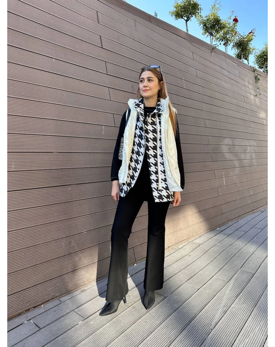 Ghisa 5KGSYLK3987 Krem Yelek