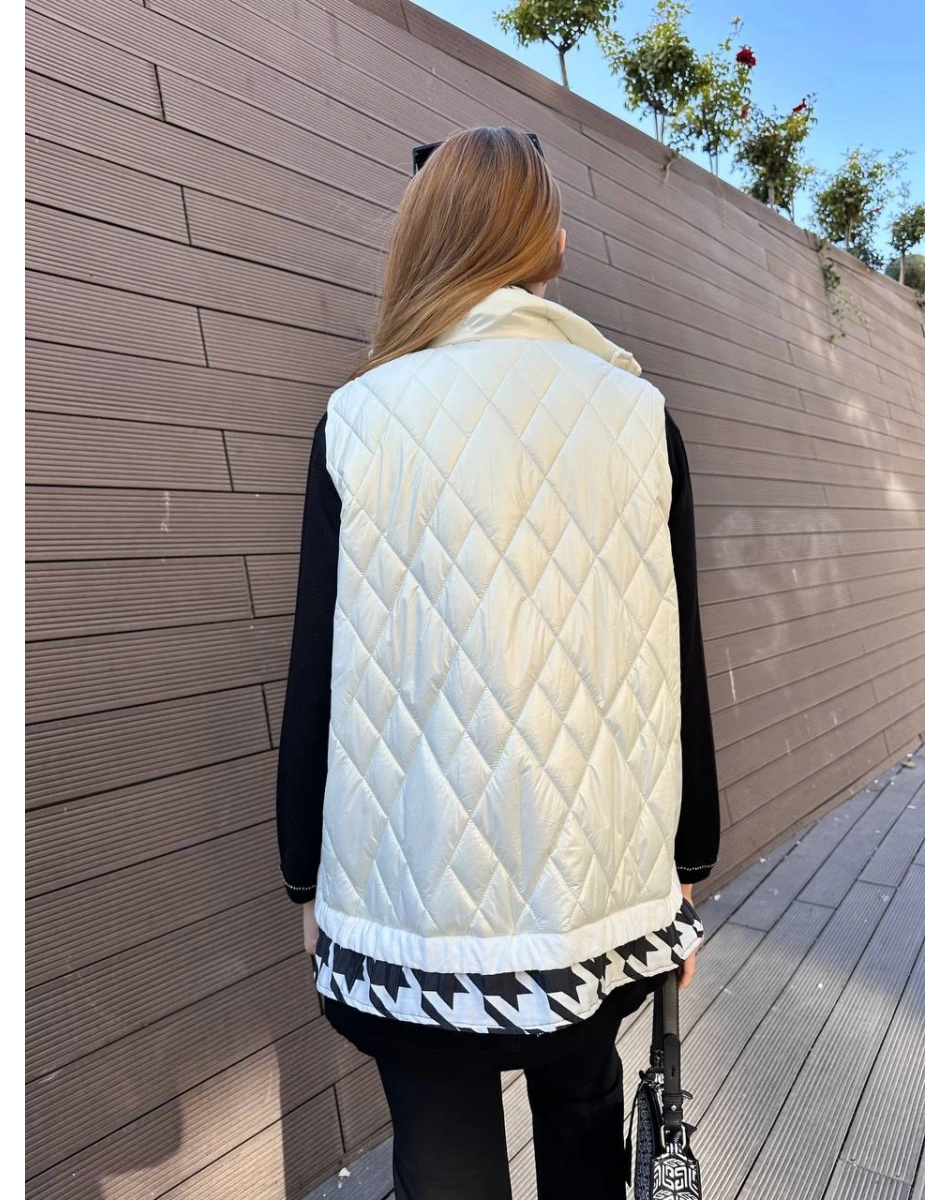 Ghisa 5KGSYLK3987 Krem Yelek