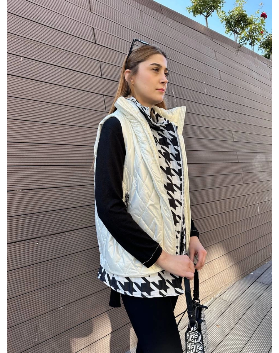 Ghisa 5KGSYLK3987 Krem Yelek