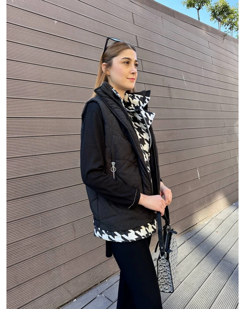 Ghisa 5KGSYLK3987 Siyah Yelek