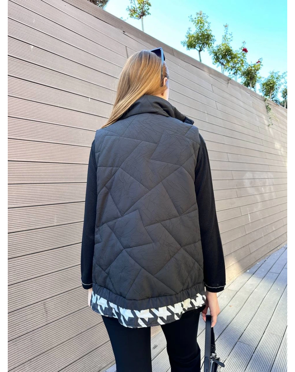 Ghisa 5KGSYLK3987 Siyah Yelek