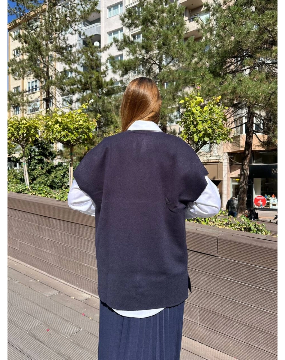 Ghisa 5KOBPNÇ3879 Lacivert Triko Panço