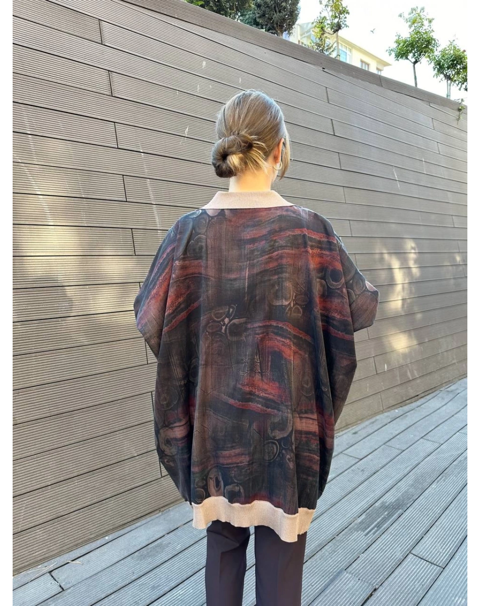 Ghisa 5KÖRTNK4029 Vizon İpek Tunik