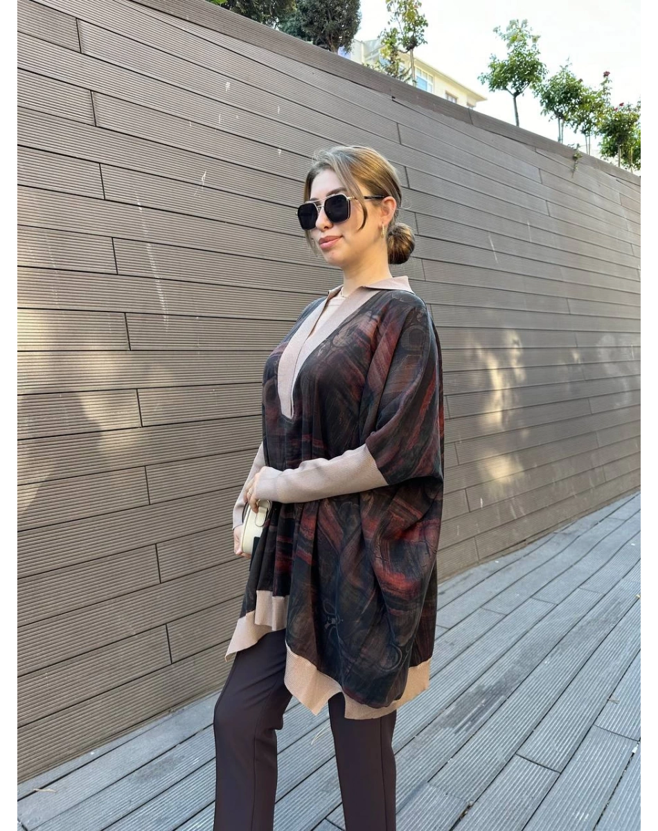 Ghisa 5KÖRTNK4029 Vizon İpek Tunik