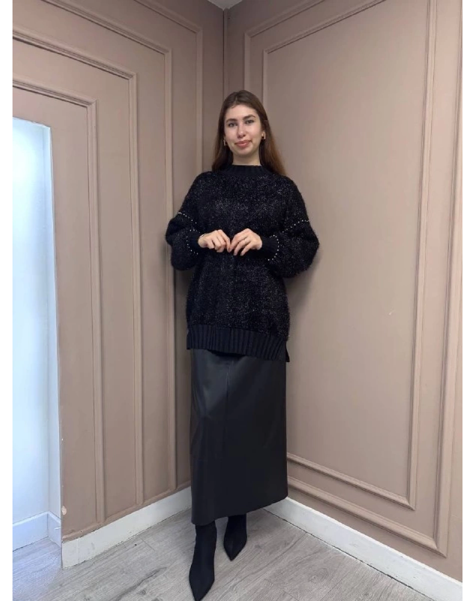 Ghisa 5KÖRTNK4791 Siyah Tunik