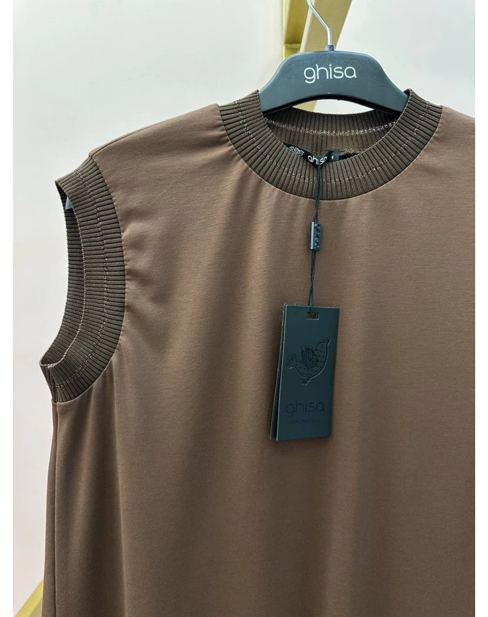 Ghisa GSBASİC4677 Kahve Penye İçlik