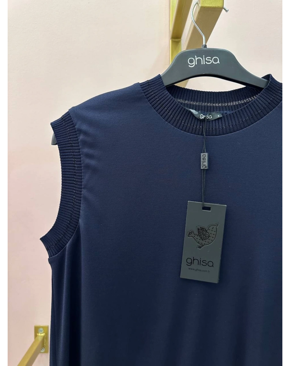 Ghisa GSBASİC4677 Lacivert Penye İçlik