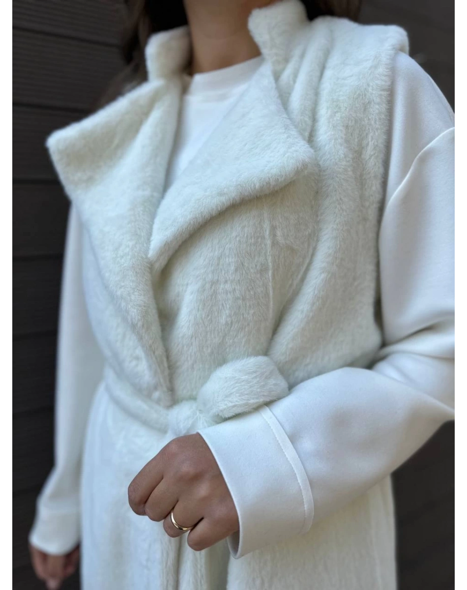 Heddy & Nurcan Çetin 24254 Ekru Yelek