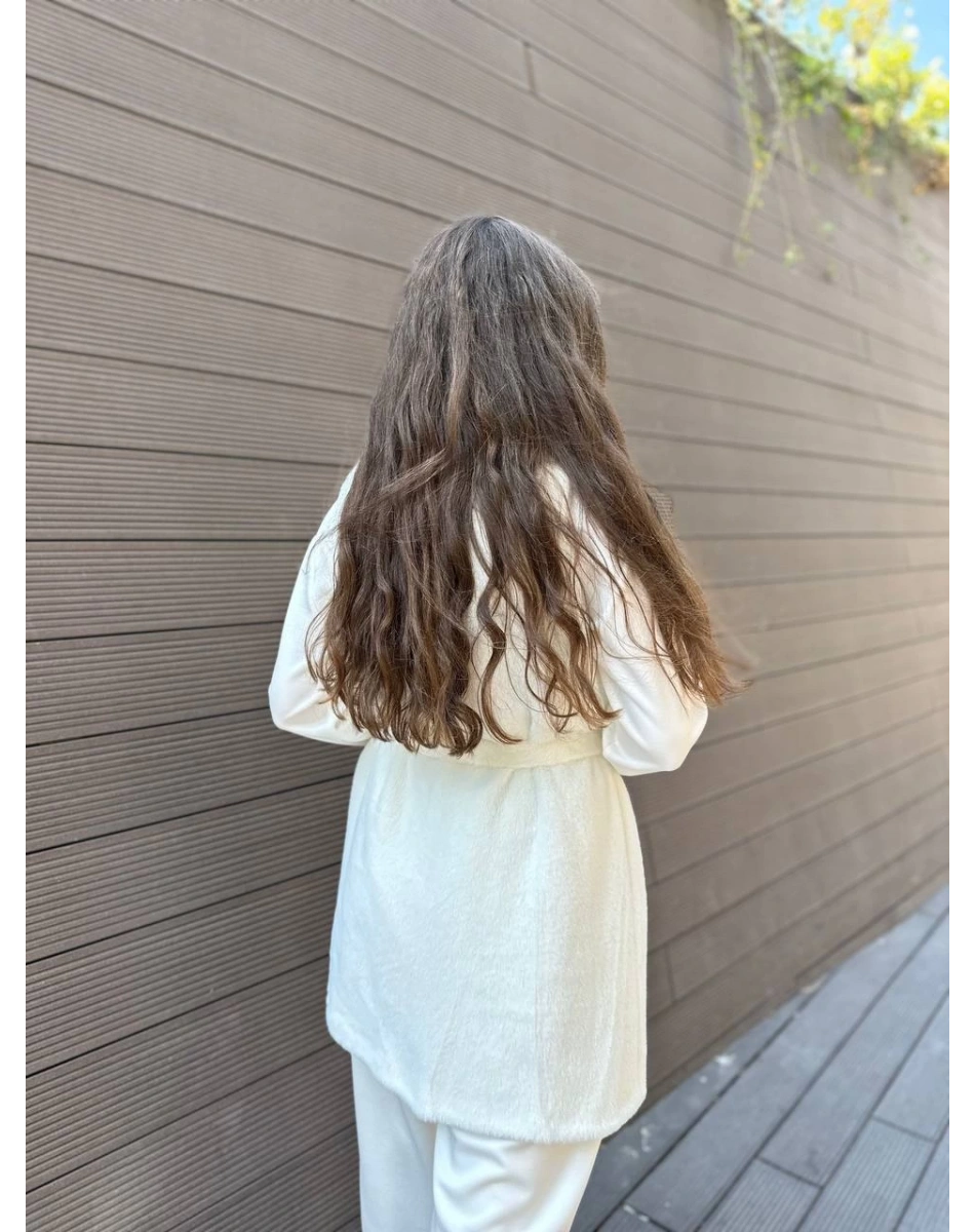 Heddy & Nurcan Çetin 24254 Ekru Yelek