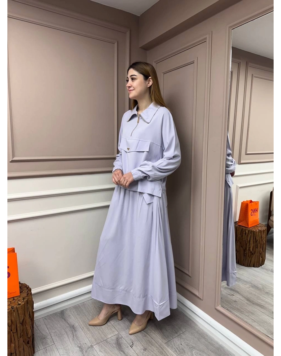 Hilay HLY0125Y101.011 Lila Costa Etekli Takım