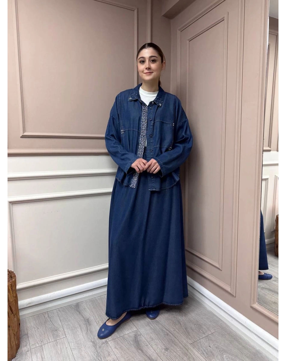 Hilay HLY0125Y101.016 Lacivert Jane Etekli Takım