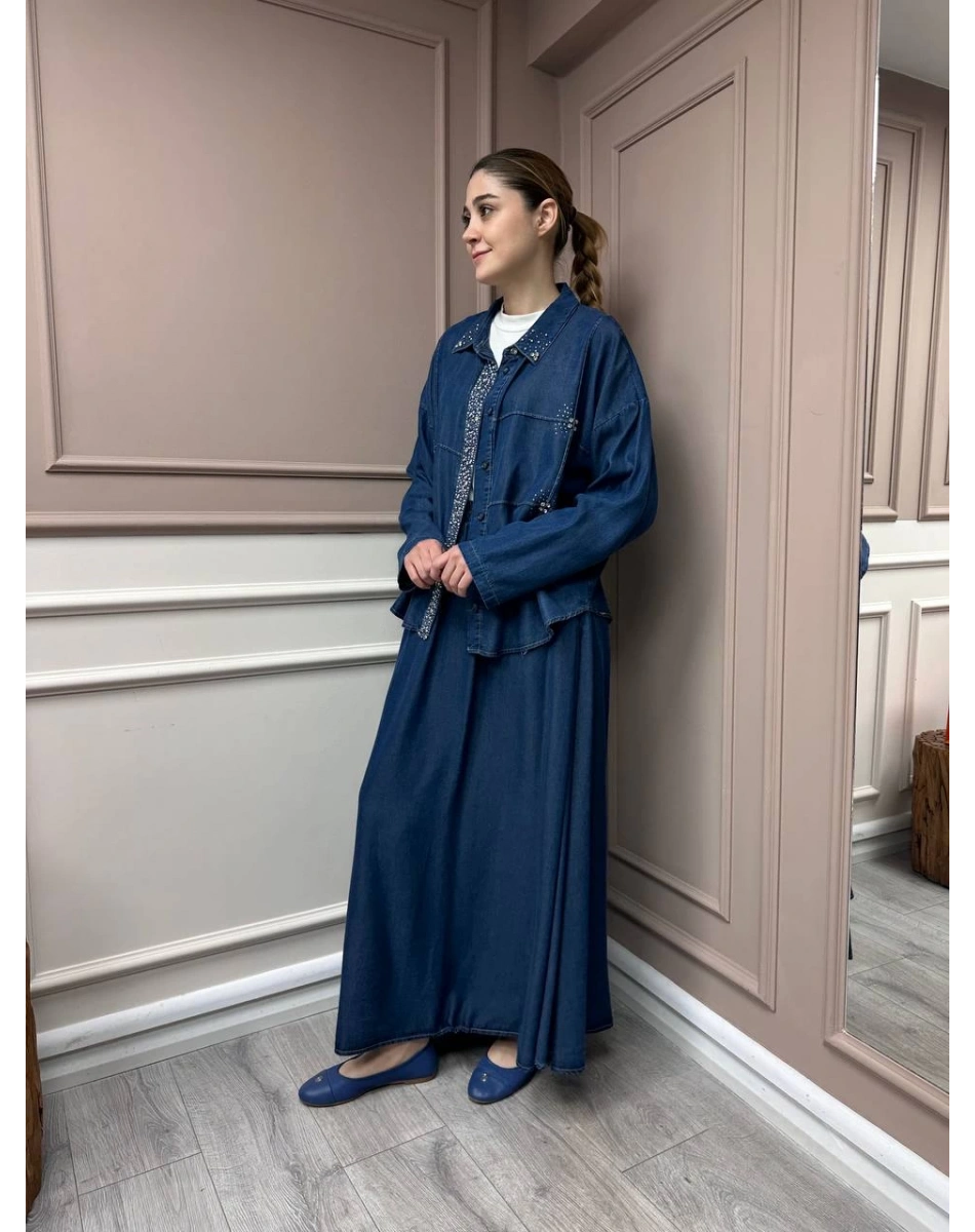 Hilay HLY0125Y101.016 Lacivert Jane Etekli Takım