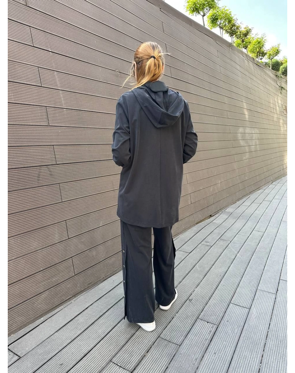 Hilay HLY0125Y101.019 Siyah Latina Pantolonlu Takım