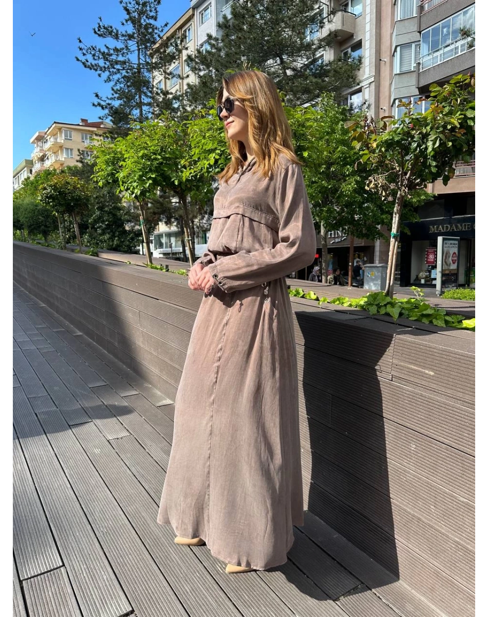 Hilay HLY0125Y101.026 Kahverengi Esta Etekli Takım