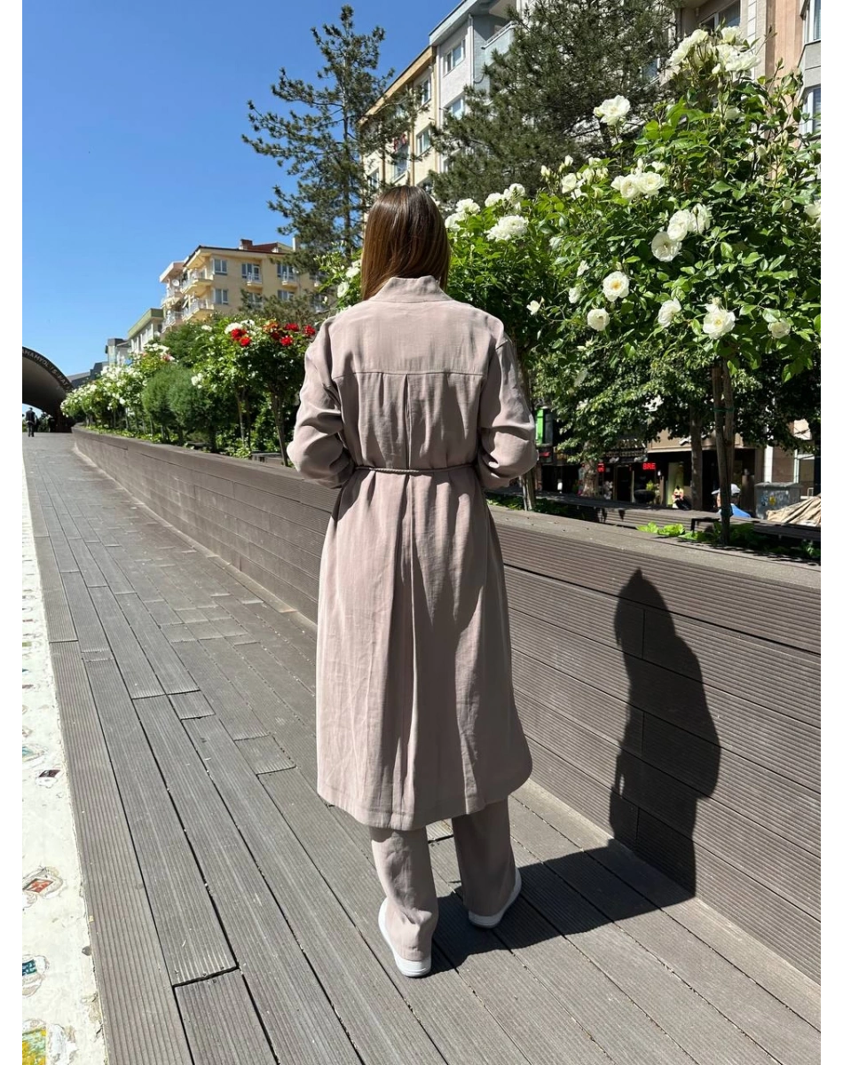 Hilay HLY0125Y101.032 Taş Casandra Pantolonlu Takım