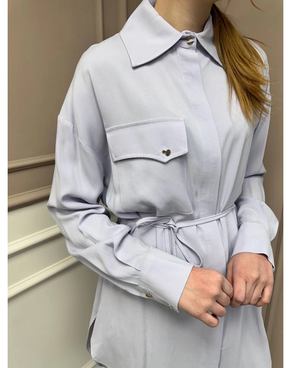 Hilay HLY0125Y108.001 Lila New Tera Gömlek