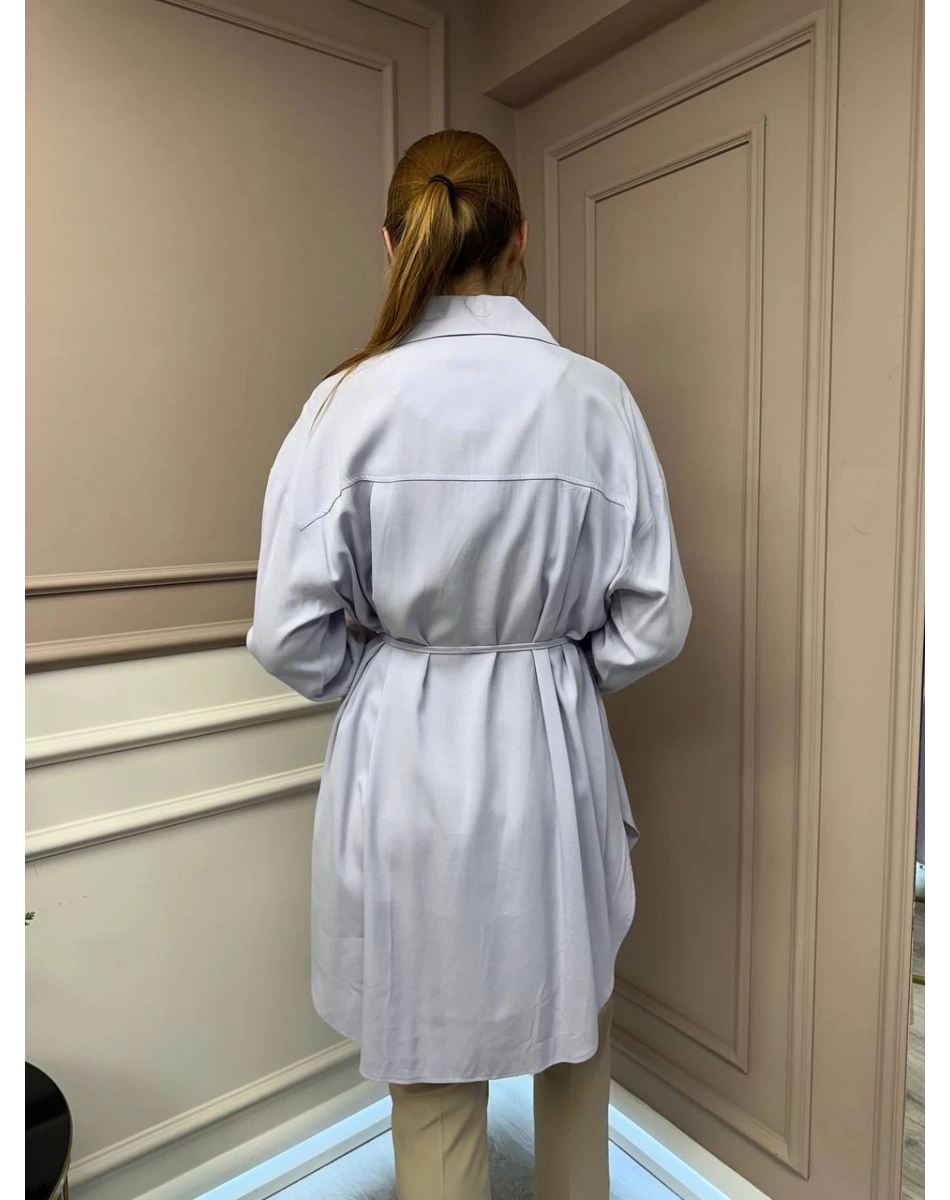 Hilay HLY0125Y108.001 Lila New Tera Gömlek