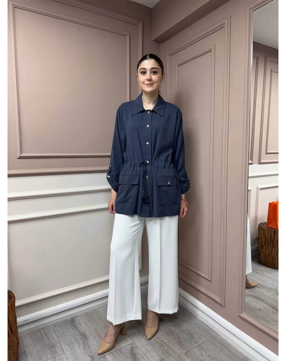 Hilay HLY0125Y112.001 Lacivert New Cozy Kap