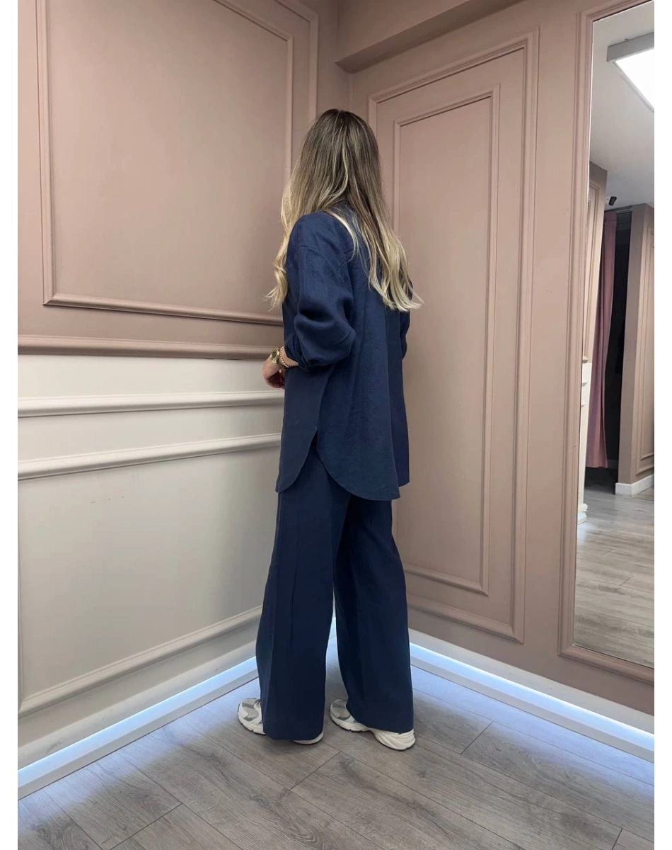 HNS HNSKTNTKM Lacivert Keten İkili Takım