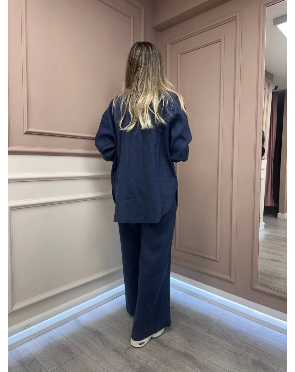 HNS HNSKTNTKM Lacivert Keten İkili Takım