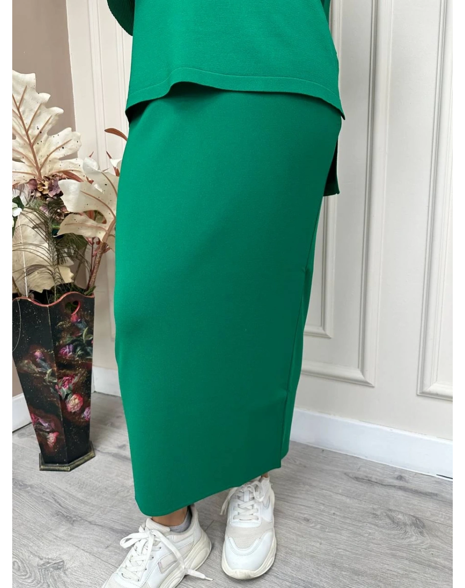 İnvee 5685 Benetton Triko Kalem Etek