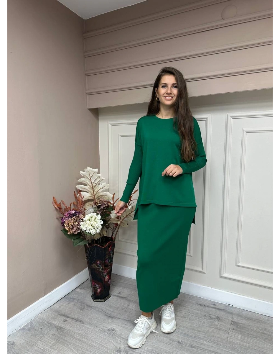 İnvee 5685 Benetton Triko Kalem Etek