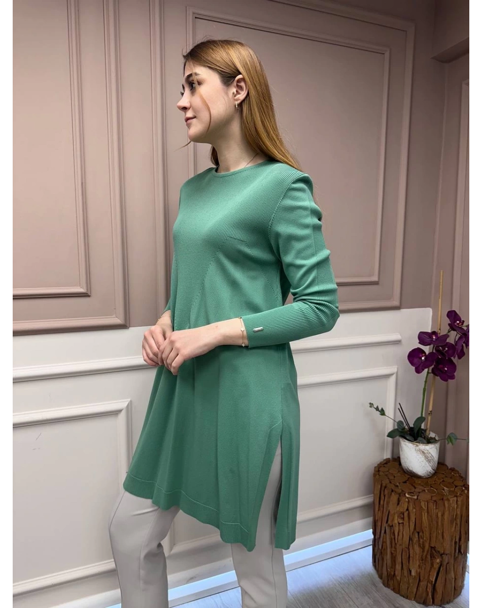 İnvee 6222 Çağla Triko Tunik