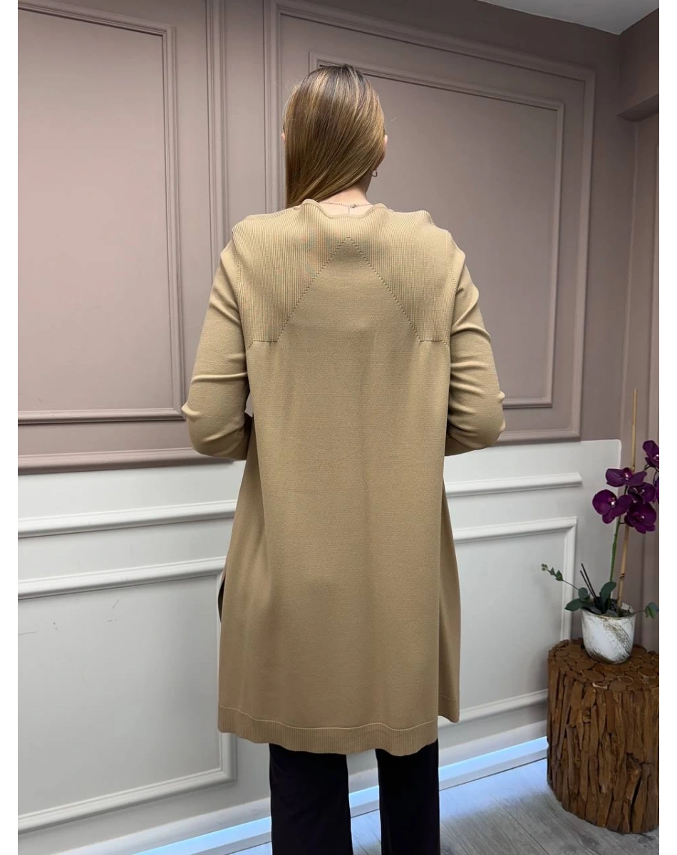 İnvee 6222 Camel Triko Tunik