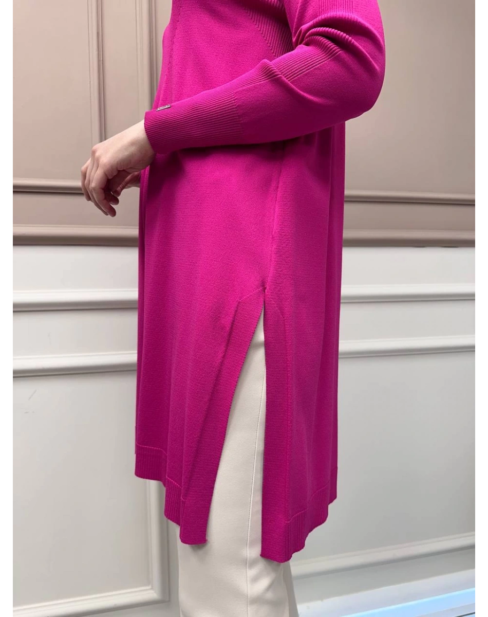 İnvee 6222 Fuşya Triko Tunik