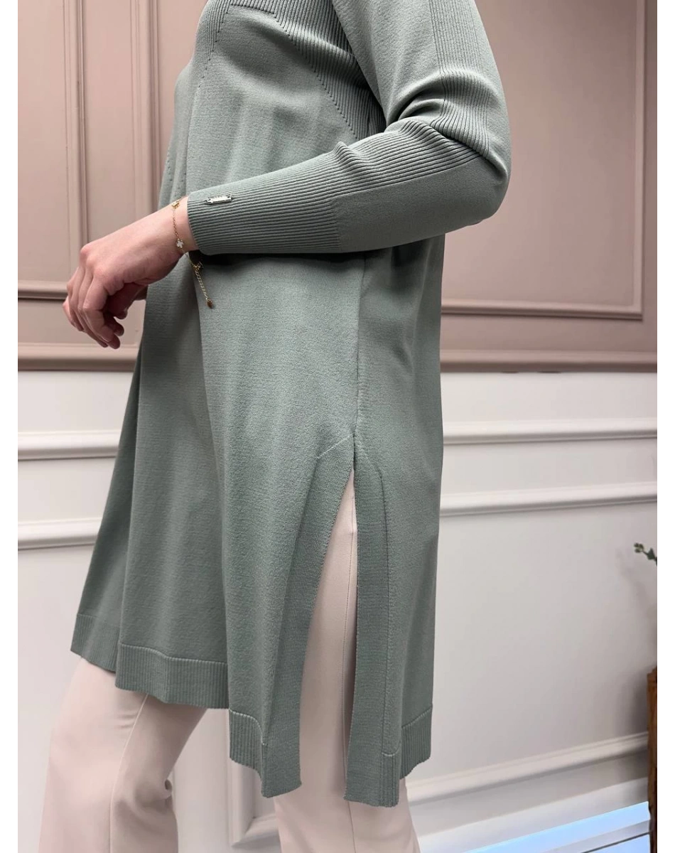 İnvee 6222 Küfrengi Triko Tunik