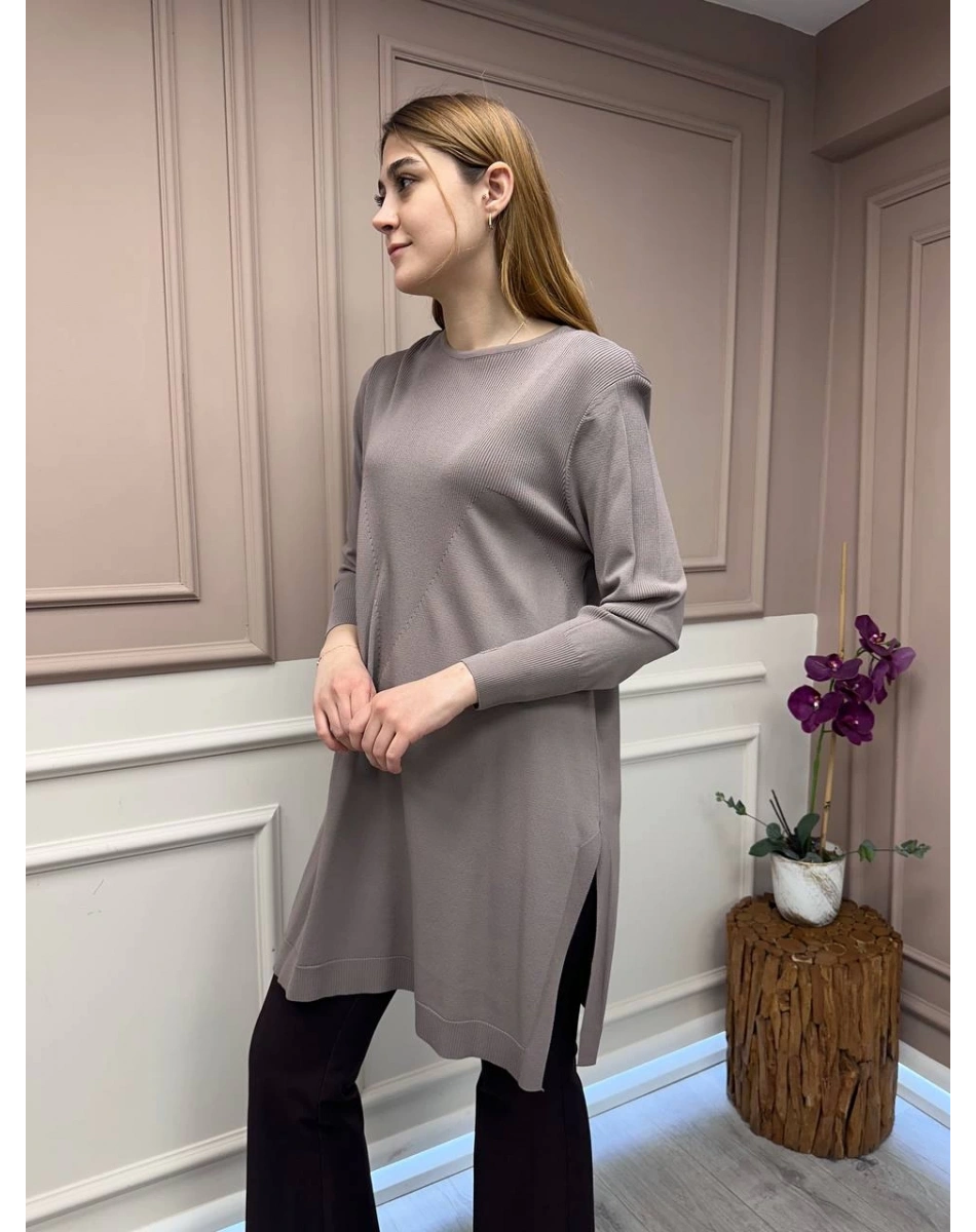 İnvee 6222 Vizon Triko Tunik