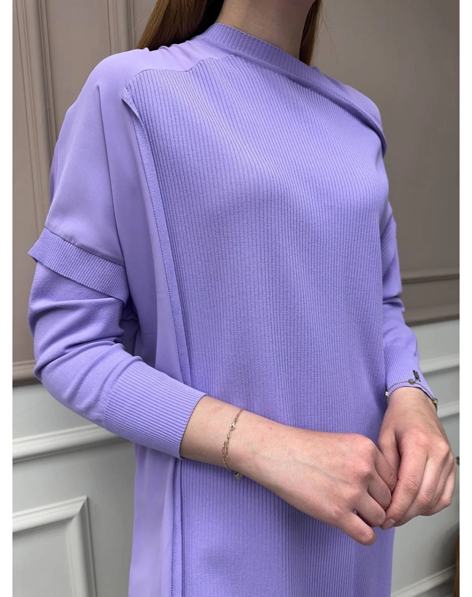 İnvee 6250 Lila Triko Tunik