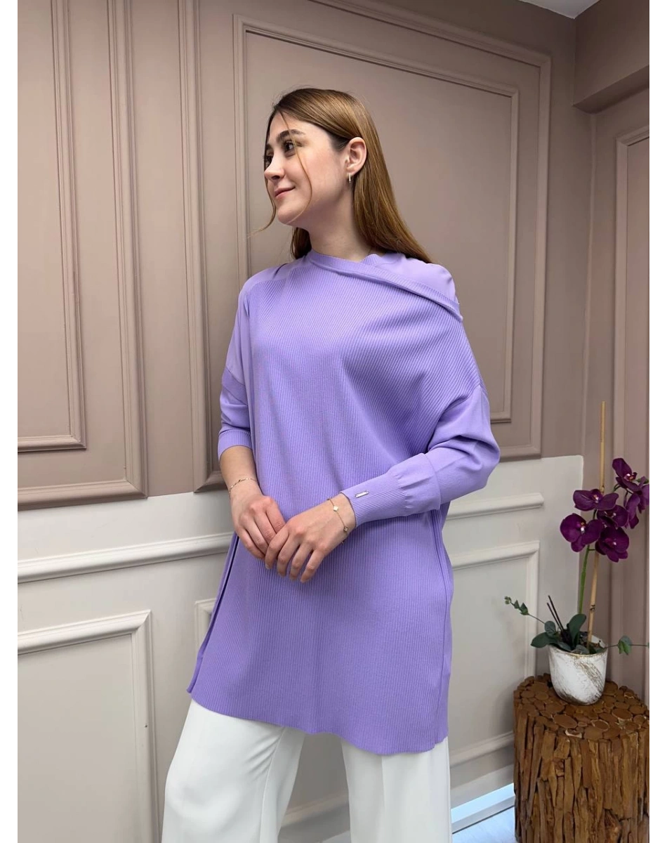 İnvee 6250 Lila Triko Tunik