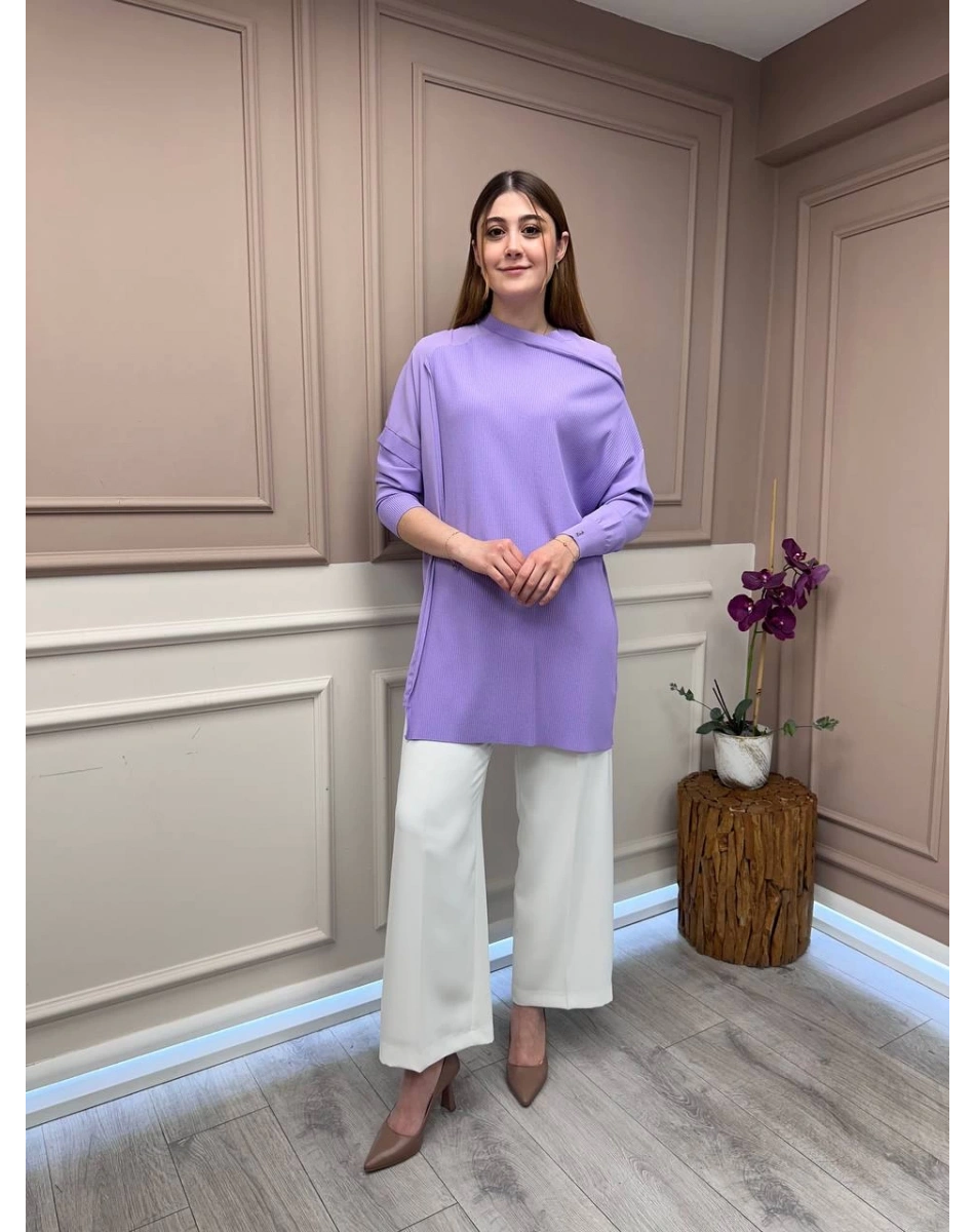 İnvee 6250 Lila Triko Tunik
