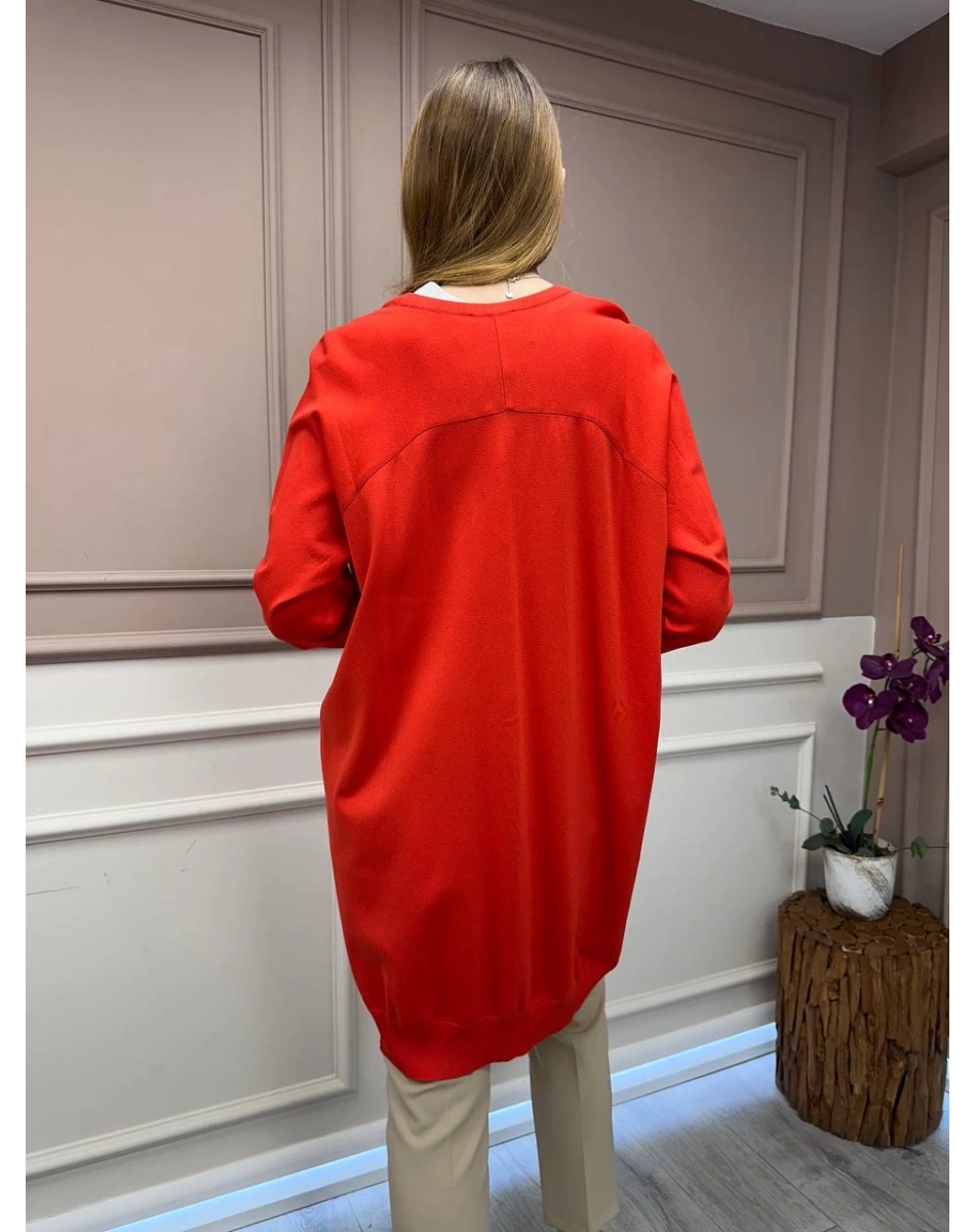 İnvee 6283 Oranj Yusufçuk Hırka