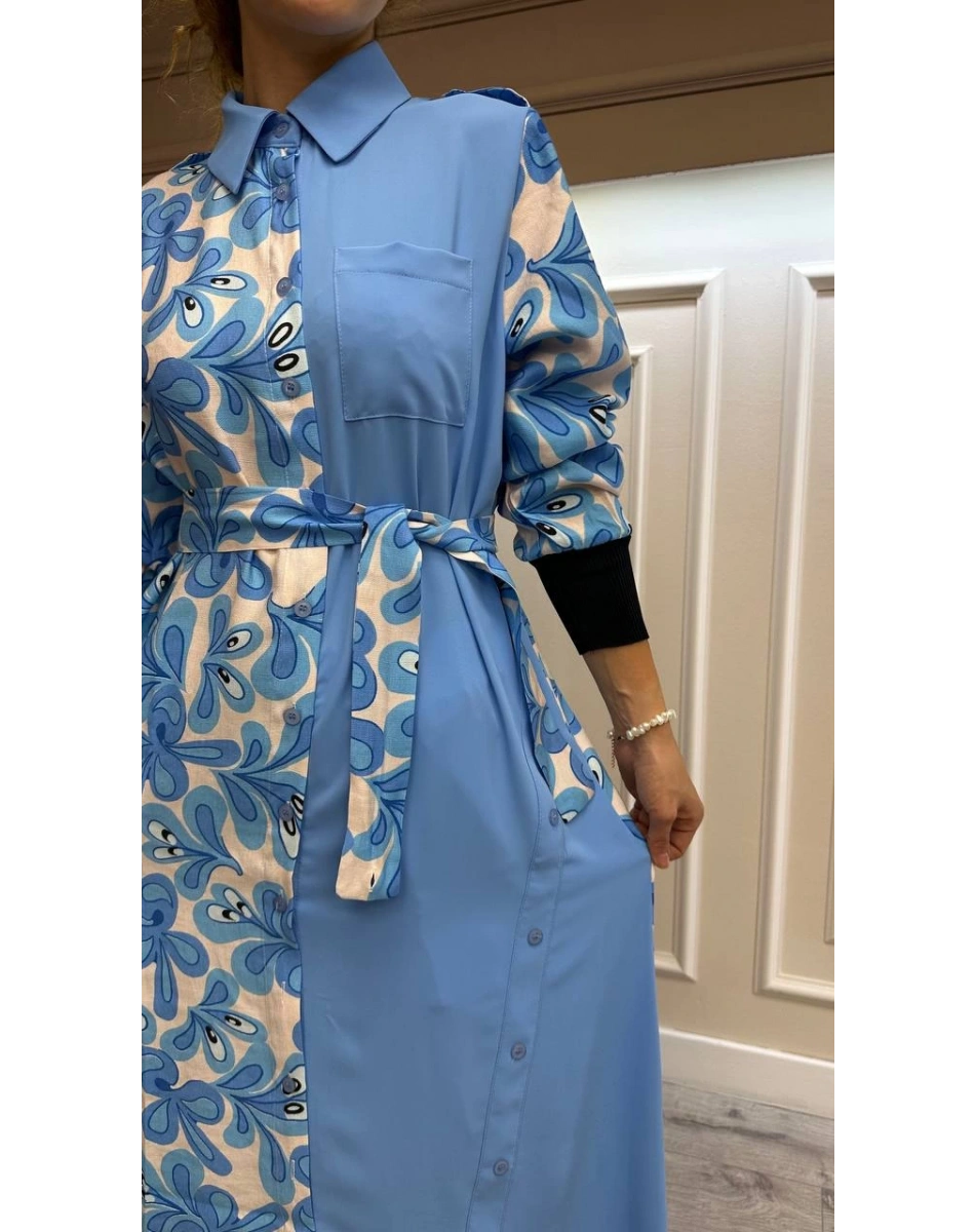 İnvee 6636 Turkuaz Gömlek Kap