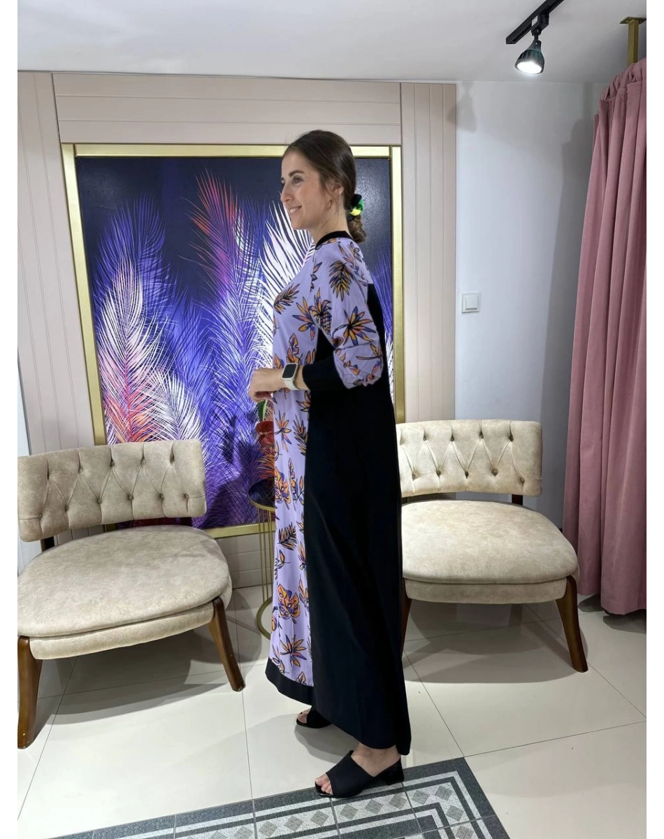 İnvee 6764 Lila Elbise